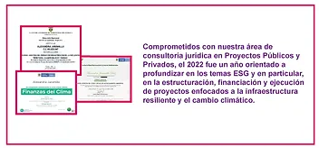 Estudio Legal Acreditaciones ESG estructuracion y financiacion